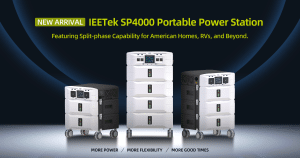 IEETek Kuzey Amerika Evleri, Karavanları ve Ötesi için SP4000 Elektrik Santralini Duyurdu
