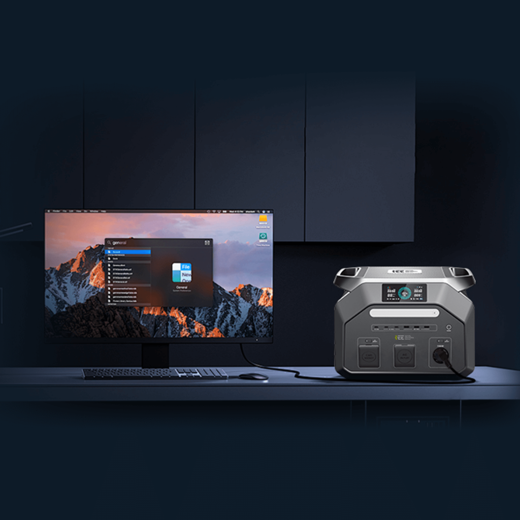 ieetek p1800 taşınabilir elektrik santrali güneş jeneratörü