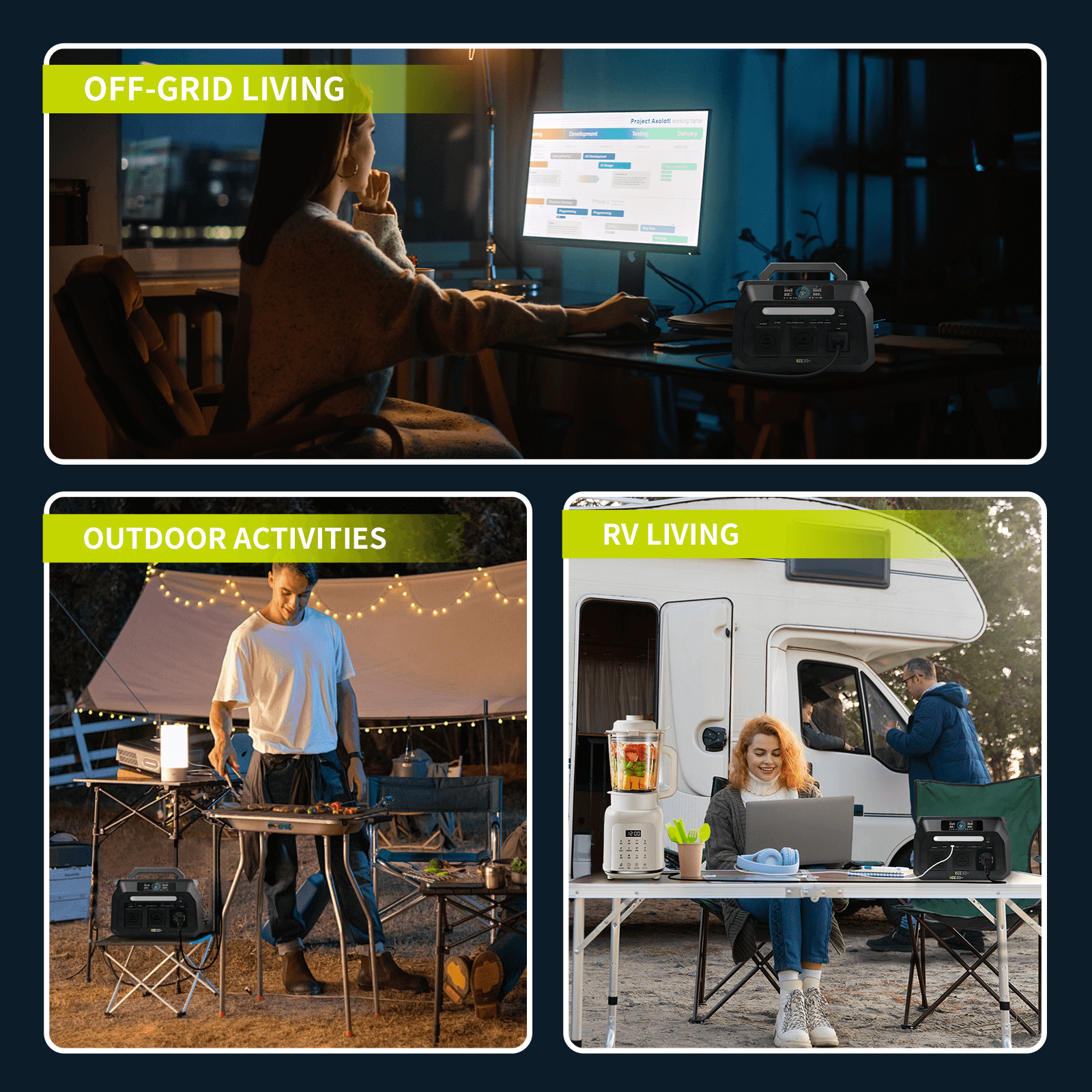 ieetek p800 taşınabilir elektrik santrali güneş jeneratörü