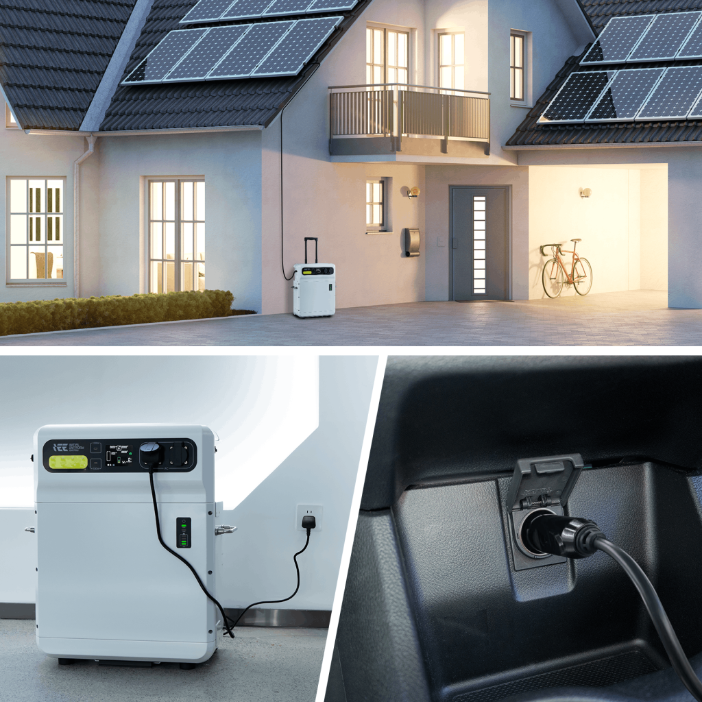 ieetek sh4000 taşınabilir elektrik santrali güneş jeneratörü